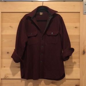 Vintage Woolrich Burgundy Skirt Jacket